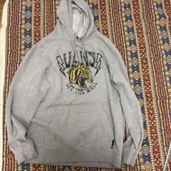 VANS トラ グラフィック パーカー　グレー　サイズXL 古着　アメカジ