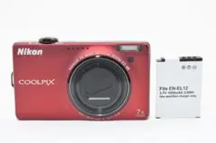 Nikon COOLPIX レッド Ｓ6000 中古 ニコン（Nikon） 【中古】Nikon COOLPIX S6000 フラッシュレッド