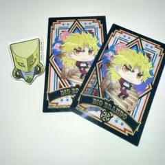 ジョジョワールド アクリルステッカー クリアカード DIO ディオ ザ・ワールド