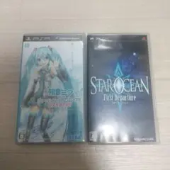 PSP ゲームソフト スターオーシャン 初音ミク セット
