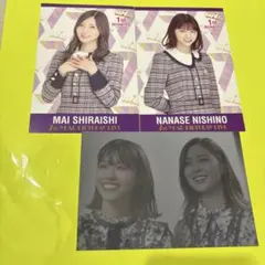 西野七瀬 白石麻衣