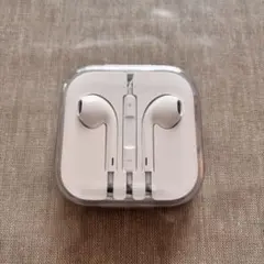 新品未使用 Apple 純正 イヤホン マイク付き リモコン搭載
