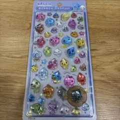 新品　ボンボンドロップシール　しずくちゃん　しずくの森のなかまたち　大　ボンドロ