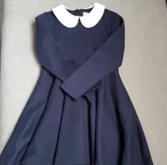 ワンピース　フォーマル　120　ネイビー