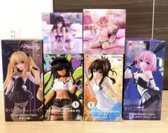 【未開封】To LOVEる フィギュア6点セット Bicute 金色の闇ほか