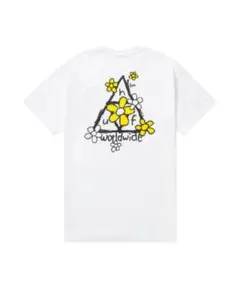 huf(ハフ)のロゴ入りホワイトTシャツ　定価6,380円→1700円！