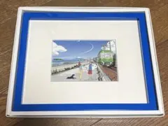 ジュジュ　タケシ　ポストカード　額縁