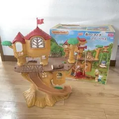 ★週末セール★ 美品　シルバニアファミリー　森のどきどきツリーハウス　エポック社