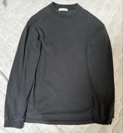 【美品】グリーンレーベル UNITED ARROWS メンズ黒カットソーのサムネイル