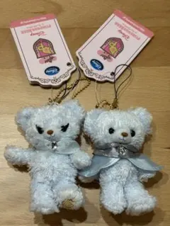 Disney Princess Bear ぬいぐるみキーチェーン 2点セットのサムネイル