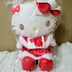 一番くじハローキティ サンタ衣装 ぬいぐるみ