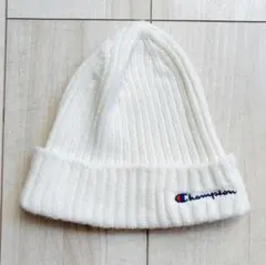 Champion リブニット帽 目付きCマークワッペンワンポイント