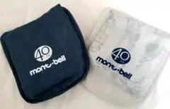 mont-bell 40周年記念 エコバッグショッピングバッグ　トートバッグ　紺