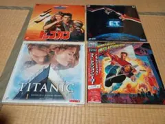 名作映画 LD 4点セット
