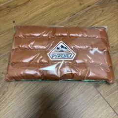 PYRENEX ポーチ ブラウン ミントグリーン 未使用 ダウン