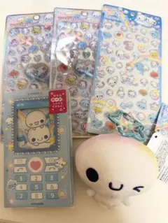 あわわちゃん プチドロップシール ぬいぐるみ メモ帳