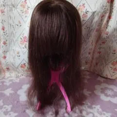 ★訳あり★人毛100%高級手植え部分ウィッグ