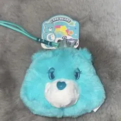 ケアベア　フェイスポーチ　マスコットポーチ　小物入れ　タグ付き　未使用