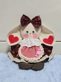 カントリードール/うさぎ/人形/アメリカン/ぬいぐるみ/雑貨/置物/可愛い【2】