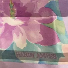 ハーディエイミス　HARDY AMIES スカーフ　薄紫のサムネイル