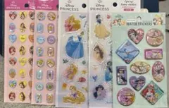 ディズニープリンセス 立体シール セリア