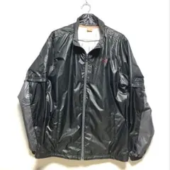 XL 美品　PUMA プーマゴルフウェア　メンズ　ウィンドジャケット黒ブラック