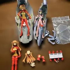 式波・アスカ・ラングレー 巻波・マリ・イラストリアス figma