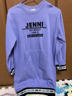 JENNI LOVE 長袖トレーナーワンピース パープル
