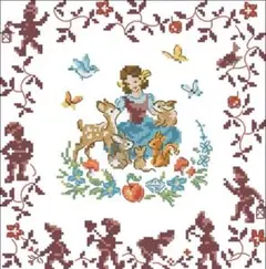 クロスステッチキット「おとぎ話シリーズ3」刺繍キット