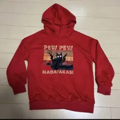 パーカー130センチ赤