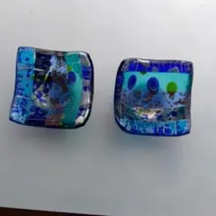 ヴェネチアンガラスの小物 2個セット