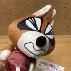 ぼのぼのアライグマくんたぬき ぬいぐるみ 約10cm ピンクのハート付き