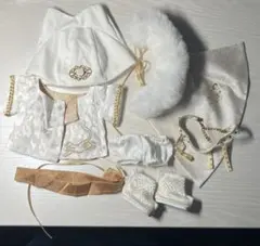 海外 20CM ぬいぐるみ 服 着せ替え ぬい　7点セット
