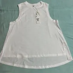 未使用、タグ付き　coca Aラインスリットタンク トップス　白黒2枚セット