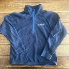 mont-bell Kid's 130 ハーフジップトップス