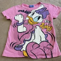ディズニーランドTシャツ ピンク 半袖　デイジー 130cmのサムネイル