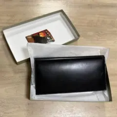【新品タグ付き】BAGGY PORT 財布　タンニン鞣し　証明書付き　箱付きのサムネイル