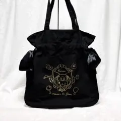 【美品】 メゾン ド フルール ダブルリボントートバッグ クロミコラボ サンリオ