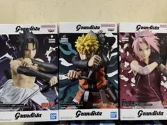 Grandista フィギュア 3体セット サスケ ナルト サクラ
