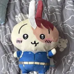 僕のヒーローアカデミア うさぎ 轟焦凍 ぬいぐるみ 僕のヒーローアカデミア×ちいかわ めちゃもふぐっとぬいぐるみ～轟焦凍
