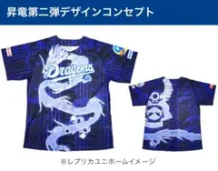 中日ドラゴンズ 昇竜ユニフォーム 2026第二弾 1枚 フリーサイズ