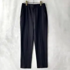 美品✨yori ヨリ　ぬくぬくスリムパンツ　レギパン素材　黒　38 日本製