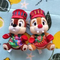 ディズニー チップ デール ぬいぐるみバッジ