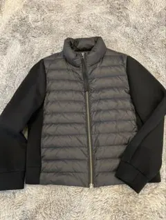 美品】ECOALF エコアルフ ハイブリッド ニット ジャケット ネイビー S 