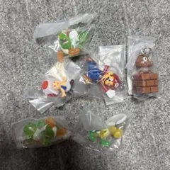 めじるしアクセサリー　ヨッシー　マリオ　ピノキオ　まとめ売り　セット　ガチャのサムネイル