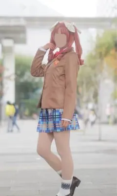 にじさんじ 家長むぎ 制服 コスプレセット ウィッグ - メルカリ