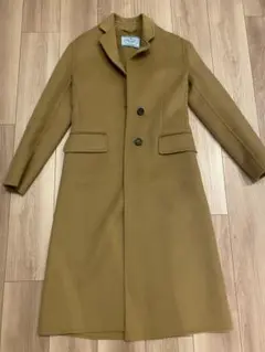 【美品】PRADA プラダ レディースウールコート 36サイズのサムネイル