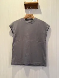 【無印良品】フレンチスリーブTシャツ