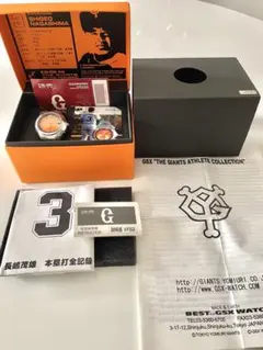 希少品/美品/新品電池】GSX GIANTS/24 高橋由伸 腕時計 - メルカリ