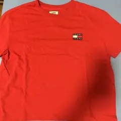 TOMMY JEANS レッド クロップド丈 Tシャツ Mサイズのサムネイル